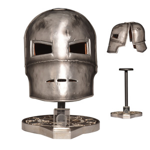 Hot Selling First Generation Steel Man MK1 Helmet All Metal 1:1 Handmade <strong>Model</strong> Prop Carving Type Engraving Casting <strong>Armour</strong> - Product Image 1