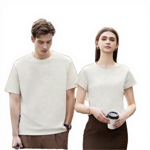 Camiseta Casual de Manga Corta para Hombre y Mujer, Ultra Suave, Tejida en Poliéster/Algodón, Ecológica, Corte Regular, Tallas Grandes, Lisa, 190g - Product Image 3