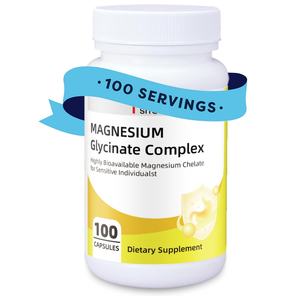 Nouvel Arrivage : Complément Complexe de Glycinate de Magnésium – 100 Capsules pour la Santé des Adultes - Product Image 1