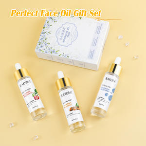 Set di siero viso personalizzato di olio di squalano curcuma Bakuchiol rosa vitamina <span class=keywords><strong>C</strong></span> per il viso nutriente schiarente olio di squalano per il viso Set per la cura della pelle - Product Image 2