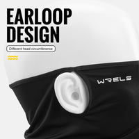 Mascarilla Facial WRELS con Logotipo Personalizado, Protección UV para Verano, Mascarilla Deportiva con Protección para el Cuello y Orejas, Mascarilla Facial Completa Transpirable