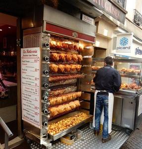 Профессиональная встраиваемая электрическая печь-гриль для жарки курицы, 4000 Вт, большая вместимость, энергосберегающая, высокотемпературная - Product Image 1