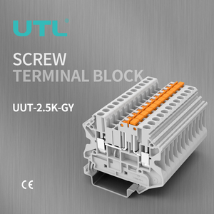 Utl 1000 V chuyển đổi dao chuyển Nguồn cấp dữ liệu thông qua Din Rail khối thiết bị đầu cuối - Product Image 1