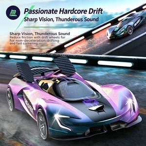 <span class=keywords><strong>Voiture</strong></span> RC <span class=keywords><strong>de</strong></span> drift 4x4 haute vitesse 1:24 avec peinture caméléon, son et lumière, aileron mobile - <span class=keywords><strong>Voiture</strong></span> télécommandée <span class=keywords><strong>de</strong></span> cascade - Product Image 1