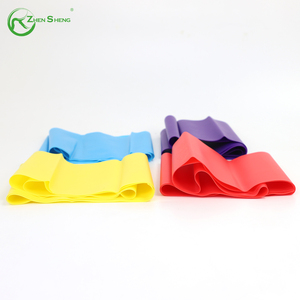 Zhensheng Bandes d'exercice de fitness à haute résilience Ensemble de bandes de résistance à longueur personnalisée Cercle de hanche imprimé en latex - Product Image 4