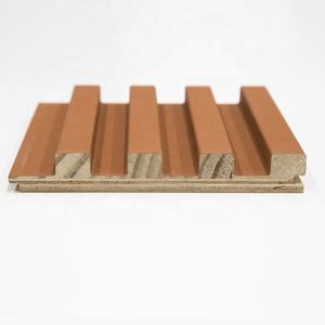 Waterproof <strong>Bath</strong> Partition Headboard Ceiling <strong>MDF</strong> Walnut Wall Covering 3D Decorative PVC <strong>Panel</strong> - Product Image 6