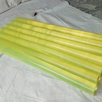 Tige en polyuréthane PU résistante à l'usure et aux hautes températures, barre de protection en caoutchouc solide en uréthane, tige en PU à haute élasticité