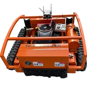 Agricultural And Forestry Equipment Robot zero turn flail Crawler Gasoline Remote Control Lawn Mower