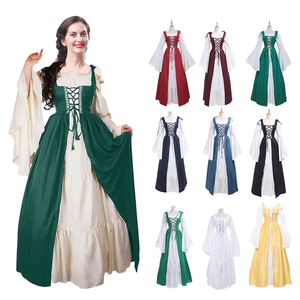 <strong>Cosplay</strong> <strong>Men's</strong> Halloween Steampunk Renaissance Costume Over Suit Dress Vest Victoria Princess Top Plus Size - Product Image 4