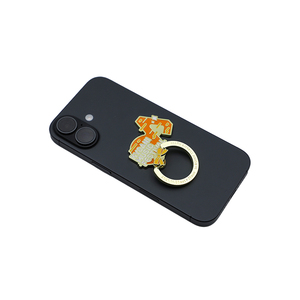 Customized Metallic Anti Slip Phone Holder Epoxy Phone Grip Custom Anniversary Phone Accessories Custom LOGO on Phone Ring - Product Image 3