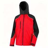 Chaqueta Cortavientos Personalizada con Logotipo, para Hombre, con Capucha, Cierre de Cremallera, Forro Polar, Impermeable, para Invierno