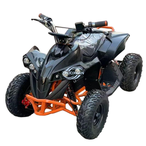 49cc <b>Gasoline</b> & Electric Powered Mini Four Wheeler for Children, Light ABS Quad ATV with 360 Degree Rotation Design - Product Image 1
