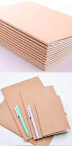 Suministros de papelería para escuela, cuaderno de ejercicios para estudiantes, cuaderno de composición de papel forrado de Kraft - Product Image 6