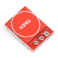 Módulo de interruptor táctil MSX TTP223, montaje estándar, interruptor capacitivo de pulgada con autobloqueo, transformación de un solo canal para