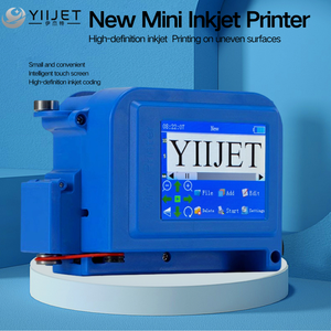 Máy in phun mực khô nhanh gọn nhẹ, màn hình cảm ứng, đầu phun DX5, in được trên chất liệu Flex/Vỏ trứng, da mới, nắp chai trứng, bao bì, hạn sử dụng - Product Image 6