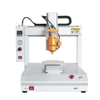 Robot de distribution de colle rotatif automatique Machine de distribution de colle à 3 axes avec colle thermofusible, UV, résine