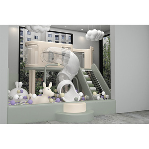 Centro de Educación Temprana, Castillo Inflable, Juego Sensorial, Juego Suave para Jardín de Infancia, Material Didáctico Suave, Túnel de Escalada, Tobogán Combinado, Seguro - Product Image 3