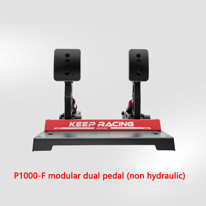 Pedale doppio P1000-f nero