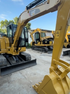 Mini-excavatrice sur chenilles hydraulique d'occasion Cat 306D, 6 tonnes, d'origine japonaise, avec moteur, boîte de vitesses et pompe, bon prix, occasion Cat306 - Product Image 2