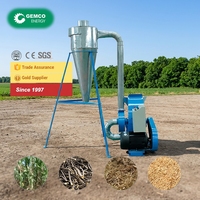 Machine voor het versnipperen van gerecycled lichtgewicht materiaal: hout, MDF-afval, multiplex-afval & karton