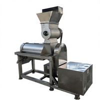 Extracteur de jus à vis pour tomates et raisins, séparateur de marc, haute productivité pour usines de transformation de fruits et restaurants 110/220/380V