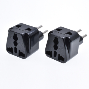 <strong>Universal</strong> Wall <strong>Plug</strong> Travel <strong>Adapter</strong> 10A 2 Outlets <strong>Plug</strong> with Socket Type-J Connector 110-250V Non-Grounding CE for - Product Image 5