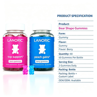 Gummies de Soutien à la Silhouette Féminine, Complément de Beauté, Gummies pour le Soin des Seins et des Hanches, Marque Privée OEM