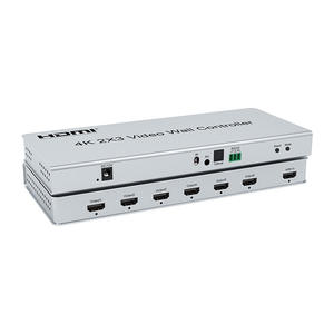 4K <span class=keywords><strong>Hdmi</strong></span> Video Wall Controller 2X3 <span class=keywords><strong>Hdmi</strong></span> Output En 1 Ingang Voor Tv Splicing Display - Product Image 1