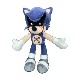 Sonic Lord X Sonic Exe Custom 12” Plush Doll Evil Sonic Game Sonic