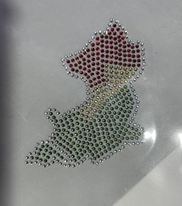 تصميم مخصص من المصنع لنقل الأحجار اللامعة بالحرارة لعرض المنتجات الفيزيائية والفيديوية على الملابس، قابل للكي بالحرارة - Product Image 6