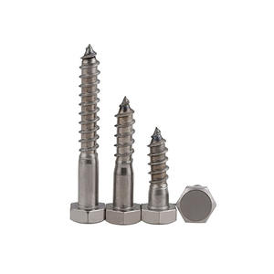 Tornillos Autorroscantes <span class=keywords><strong>de</strong></span> Cabeza Hexagonal <span class=keywords><strong>de</strong></span> Acero al Carbono DIN571, Tornillos <span class=keywords><strong>de</strong></span> Cabeza Hexagonal SUS304 M6 M8 M10 M12, Tornillos Largos para Madera - Product Image 6