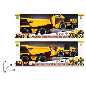 Véhicules de chantier avec lumières et sons 51 cm pour enfants de 3 ans et plus - Product Image 1