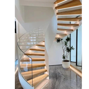 <span class=keywords><strong>Escaleras</strong></span> Curvas de <span class=keywords><strong>Piedra</strong></span> para Interiores de Villas de Lujo Modernas del Fabricante, Diseño <span class=keywords><strong>Interior</strong></span> Elegante para Aplicaciones en Hoteles - Product Image 5