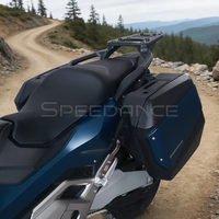 Ensemble de sacoches latérales pour moto Forza 750, compatibles avec Honda NSS750, sacoches latérales, coffre à bagages, coque rigide, sacoches à dégagement rapide