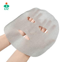 Tissu non tissé en fibres de lyocell gris laitier, matière première pour masque facial sec en feuille de papier