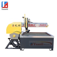Nouvelle conception YUANLI, machine de découpe à jet d'eau CNC 3D 5 axes multifonctionnelle pour métal, pierre, verre, caoutchouc, mousse avec 380/415/220V