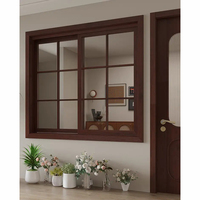 Ventanas Abatibles de Madera de Diseño Moderno y Sencillo de Alta Calidad con Forma Especial