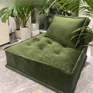 Set di Divani Moderni e Semplici con Design Modulare in Tessuto e Spugna Quadrata, Comodi e Compatti per il <span class=keywords><strong>Soggiorno</strong></span> - Product Image 1