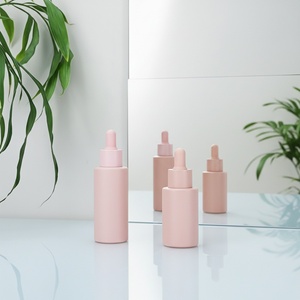 Botella de Vidrio Transparente de Lujo Personalizada con Gotero para Suero, Aceite Esencial, Envase Cosmético de 30 ml - Product Image 1