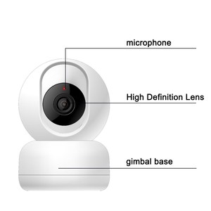 Caméra IP intelligente Tuya Smart 2K 3MP Wifi PTZ d'intérieur avec audio bidirectionnel et suivi automatique - Product Image 2