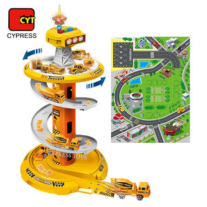 BIS 26 pièces NOUVEAU Jeu de circuit de <span class=keywords><strong>garage</strong></span> urbain d'intérieur avec circuit de slot car et parking, comprenant trois <span class=keywords><strong>petites</strong></span> <span class=keywords><strong>voitures</strong></span> miniatures - Product Image 2
