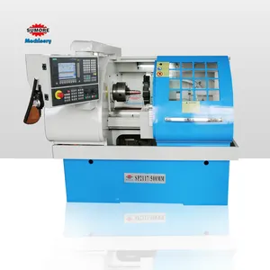 De Beste Hoge Precisie Kleine Cnc Draaibanken Machine Voor Metaal Aluminium Werken Sumore Sp2117