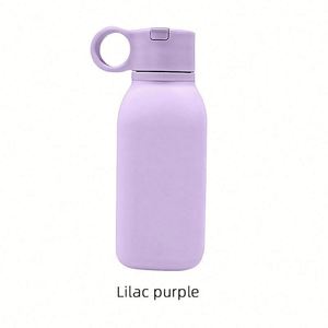 Botella de Agua Portátil Ecológica para Bebés y Niños, Estilo Popular, Silicona de Grado Alimenticio para la Escuela y Actividades al Aire Libre - Product Image 5