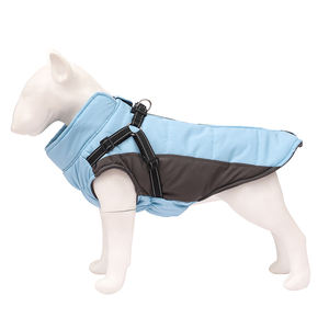 En promotion - Manteau d'hiver matelassé en polyester pour chien, avec bandes réfléchissantes, anneau en D pour laisse, imperméable pour usage extérieur - Product Image 3
