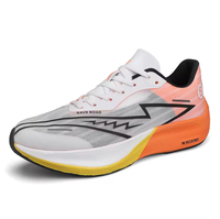 Chaussures de course personnalisées OEM de haute qualité avec logo pour hommes et femmes, baskets de sport confortables en caoutchouc souple tressé, différentes tailles, été