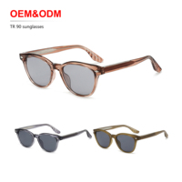 Nuevas Gafas de Sol de Moda para Exteriores con Lentes de Propionato TR 90 de Lujo, Ajuste Cómodo, Protección UV 400 y Bloqueo de Luz Azul