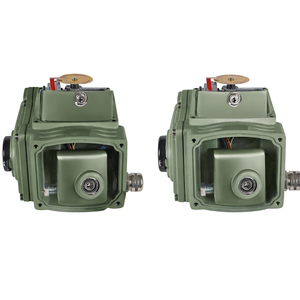 Vannes de régulation COVNA DN40 1,5 pouce 24V CC Italie Type Wafer à bride en acier inoxydable 304 Vanne à bille motorisée - Product Image 6