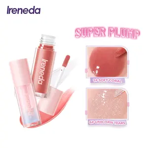 Ireneda Lipstik Perawatan Bibir Murah, Tahan Lama, Mudah Digunakan, Perawatan Bibir Plumpy Glossy, Tidak Kering