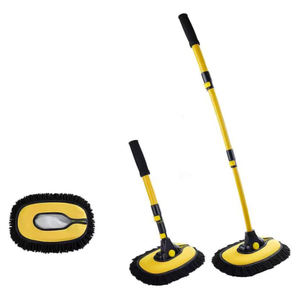 Brosse de lavage de voiture avec <span class=keywords><strong>balai</strong></span> de nettoyage en microfibre à long manche Outil de kit - Product Image 2