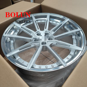 Jantes de voiture forgées de haute qualité en 2 parties, 19, 20, 22 pouces, pour Maserati Ghibli Grecale, McLaren GTS 720S, <span class=keywords><strong>BMW</strong></span> <span class=keywords><strong>M550d</strong></span> M4, Mercedes Benz E63 - Product Image 2